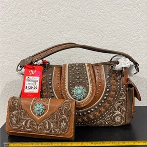 Montana West Women's Bag and Wallet Set